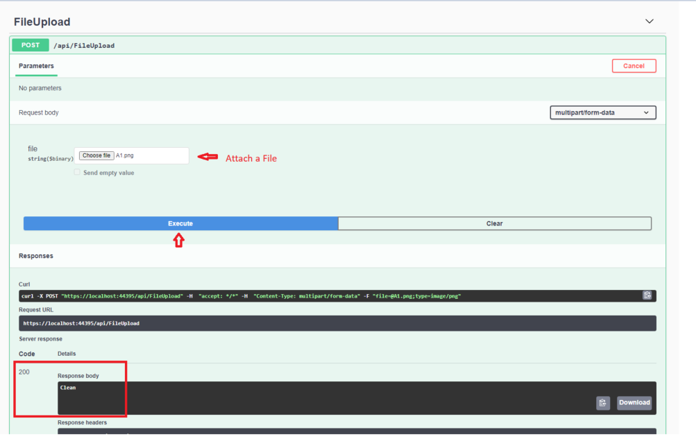 Scan File(s) For The Virus Before Uploading To Server Using .NET 5.0
