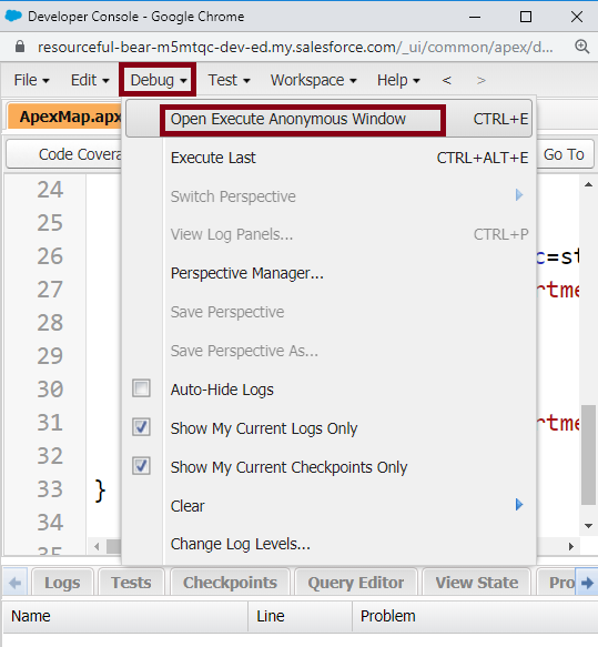 Apex Map In SalesForce