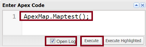 Apex Map In SalesForce