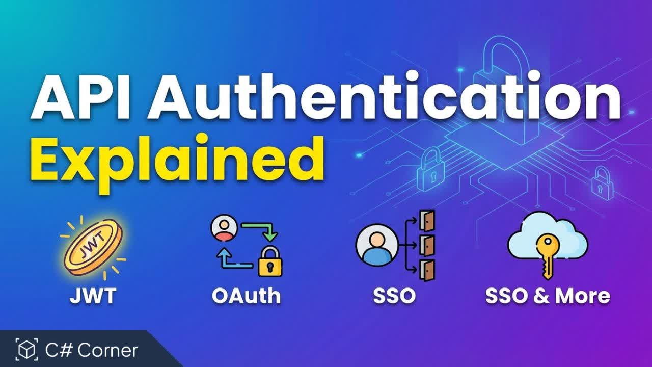 API Authentication Explained: JWT, OAuth, SSO & More