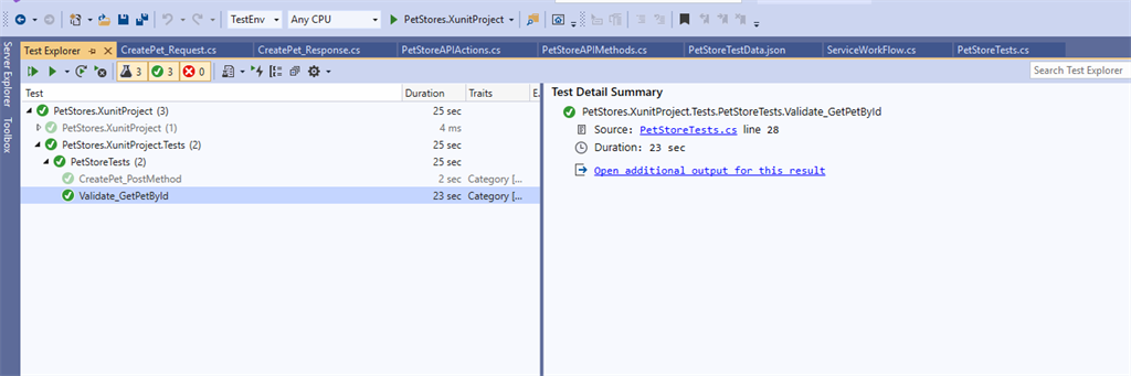 API - Automation Using Xunit