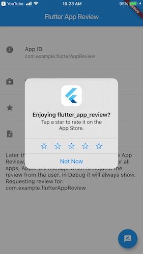 App Review Implementation In Flutter