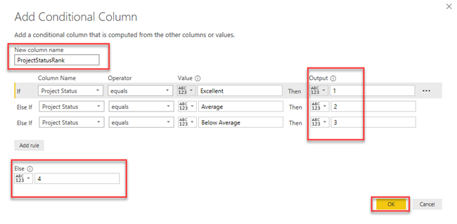 Apply Conditional Formatting For A Text Column Using Icons In Power BI