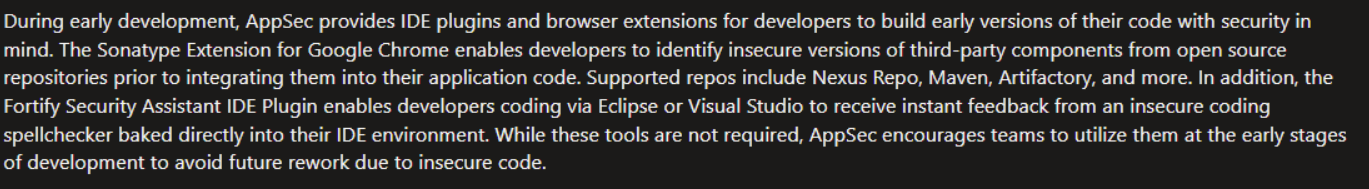 Fortify Security Assistant IDE Plugin