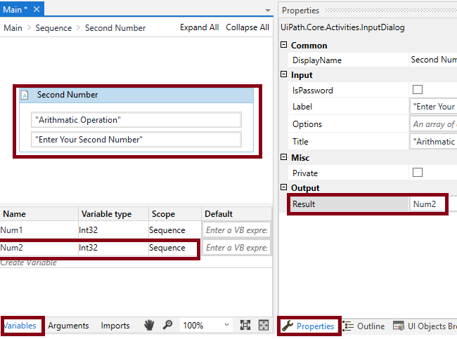Arithmetic Operation Using UiPath Studio