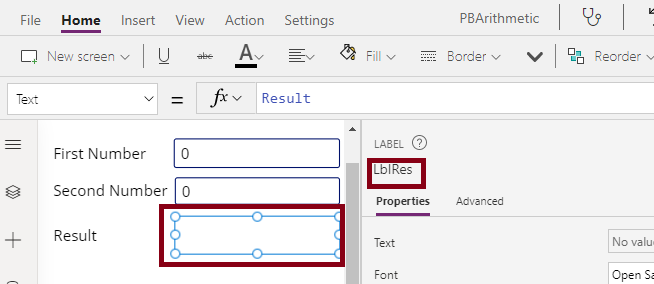 Arithmetic Operations in Power Apps