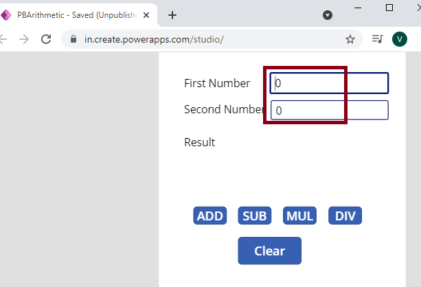 Arithmetic Operations in Power Apps