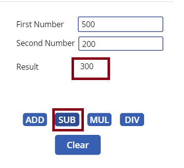 Arithmetic Operations in Power Apps