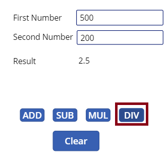Arithmetic Operations in Power Apps