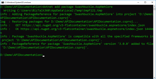 ASP.NET Core API Documentation Using Swashbuckle.AspNetCore And .NET CLI