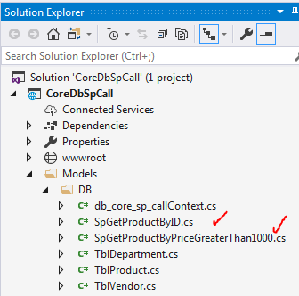 ASP.NET Core - Entity Framework Call Store Procedure
