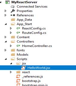 ASP.NET MVC 5 With React.NET And ClearScript V8 Engine