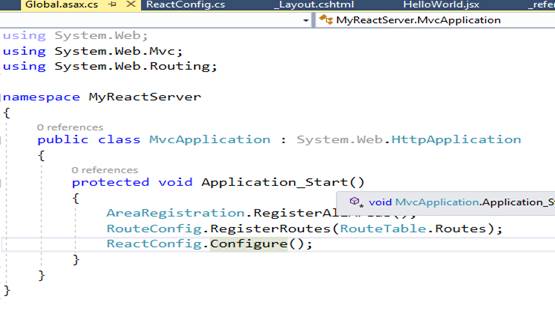 ASP.NET MVC 5 With React.NET And ClearScript V8 Engine