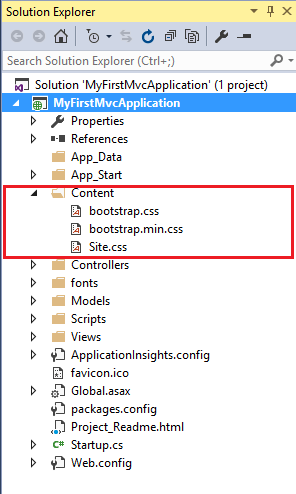 ASP.NET MVC Folder And File Structure