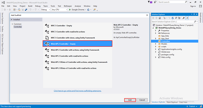 ASP.NET Web API Query String Parameter