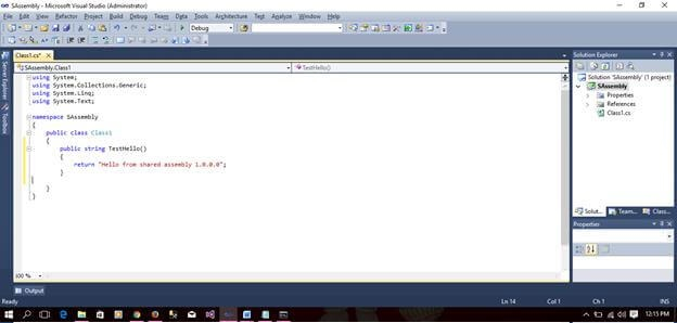 Assemblies In .NET Application