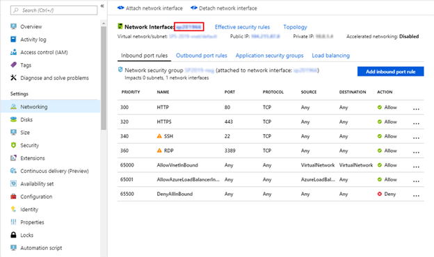 Assign Static Public IP Address To Azure VM