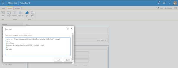 Attach Multiple Files To SharePoint List Item With Default Attachment Of New Form