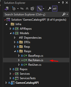 Solution Explorer