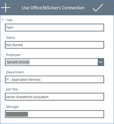 Auto Fill User Profile Details In PowerApps Forms