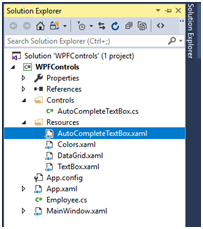 AutoComplete TextBox In WPF