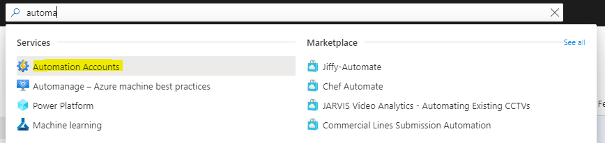 Automate Windows Update using Azure Automation Accounts