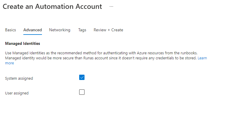 Automate Windows Update using Azure Automation Accounts