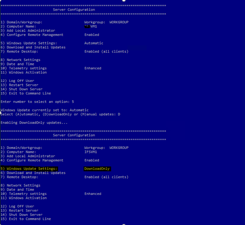 Automate Windows Update using Azure Automation Accounts