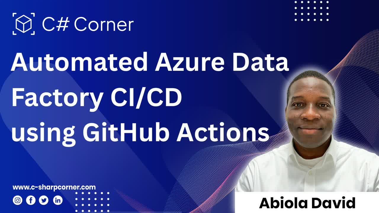 Automated Azure Data Factory CI/CD using GitHub Actions