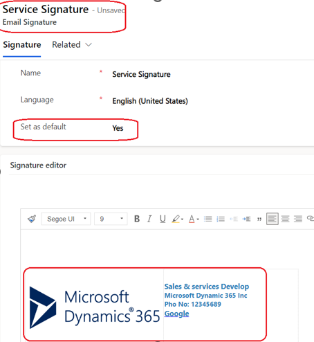 Microsoft Dynamic 365