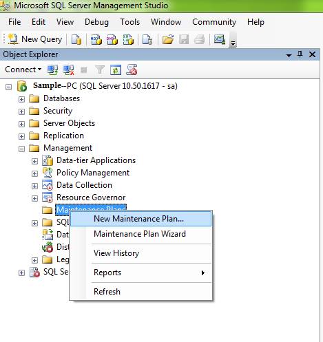 SQL Server Database Automatic Daily Backup