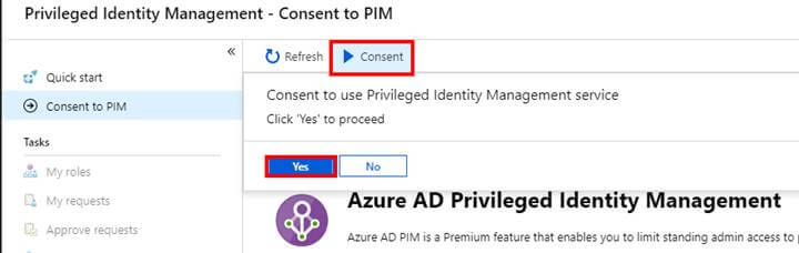 Azure Active Directory (Azure AD) Privileged Identity Management (PIM)
