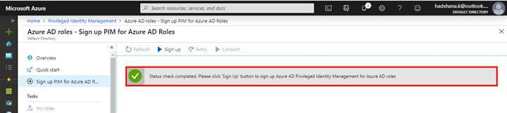 Azure Active Directory (Azure AD) Privileged Identity Management (PIM)