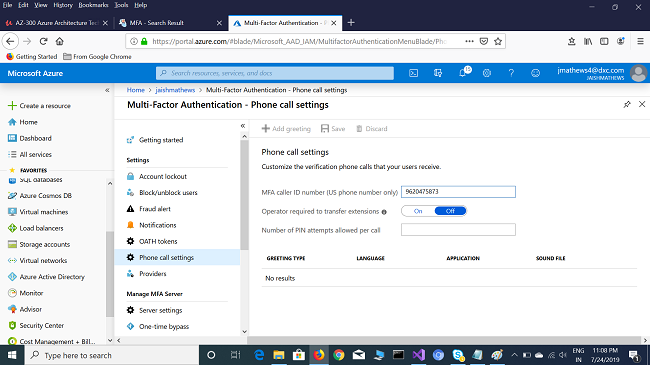 azure ad mfa setup azure ad mfa setup