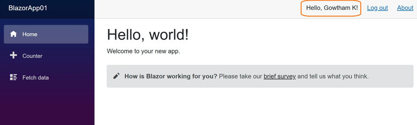 Blazor App
