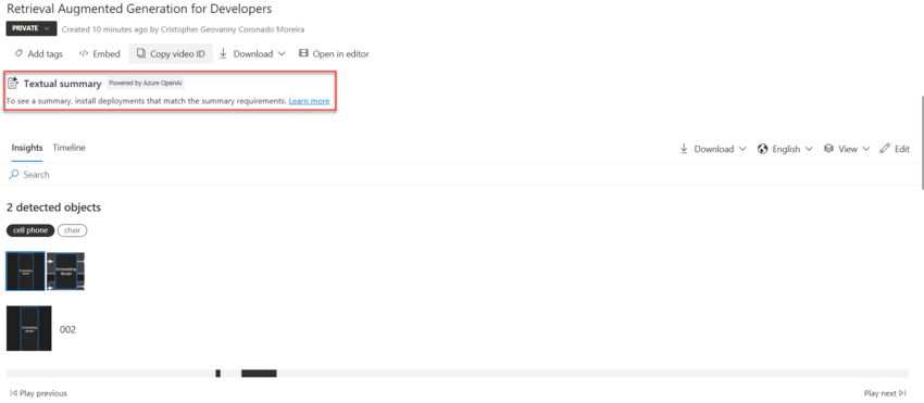 Azure OpenAI resource