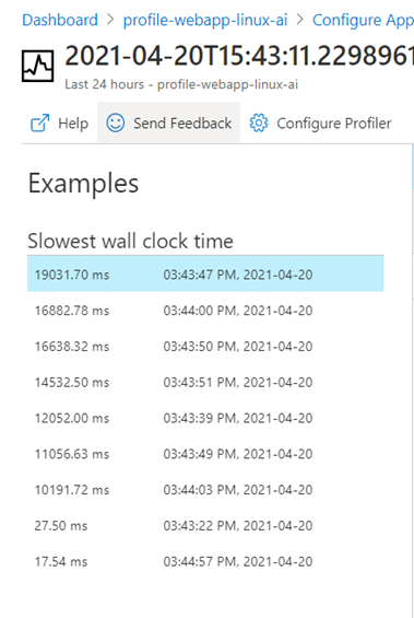 Azure App Service – Profile a .Net Core Application hosted in Azure App Service – Linux