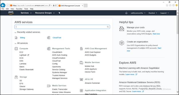 Azure AWS AD Users Sync Up - Create AWS Virtual Machine