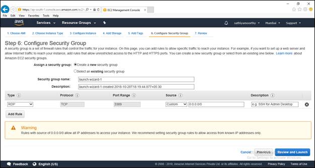 Azure AWS AD Users Sync Up - Create AWS Virtual Machine