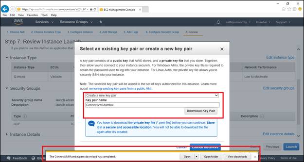 Azure AWS AD Users Sync Up - Create AWS Virtual Machine