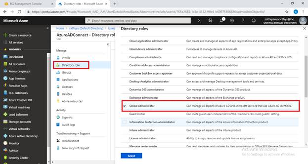 Azure AWS AD Users Sync Up - Install Azure AD Connect in Windows Server