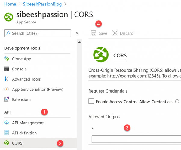 Azure CDN With Azure Web App - Access To Font At CDN Has Been Blocked By CORS Policy