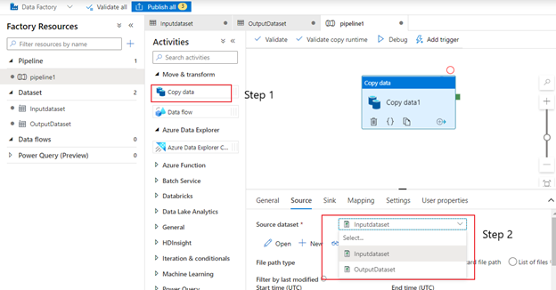 Azure Data Factory | Copy Files Using ADF Pipeline