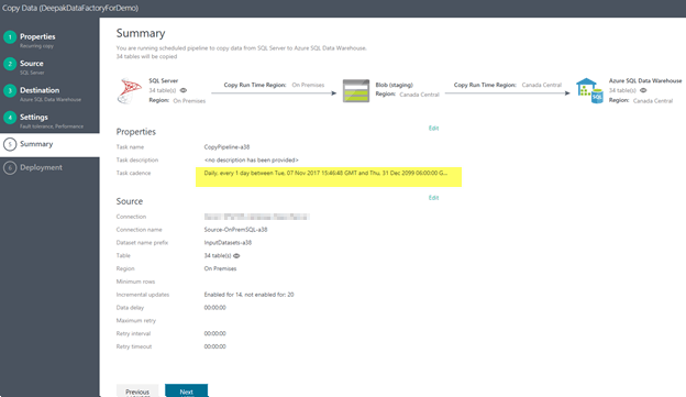 Azure Data Factory - ETL Solution To Azure DB And To Azure SQL Data ...