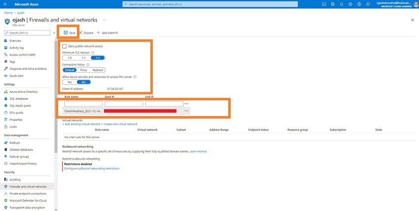 Azure Data Studio - Connecting To Azure SQL Database