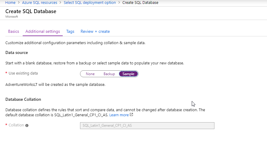 Azure SQL Database In PaaS Model