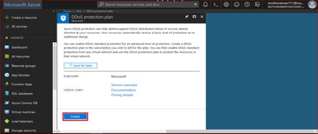 Overview Of The Azure DDoS Protection Standard
