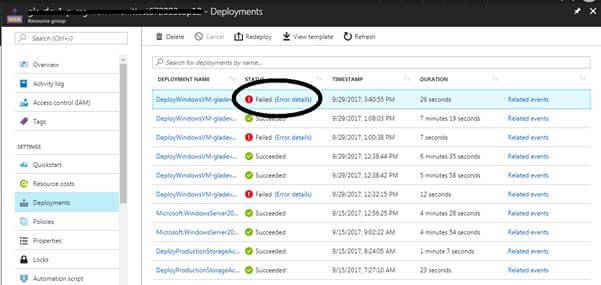 Microsoft Azure services
