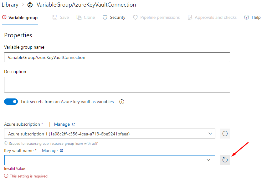 Azure DevOps: Integrate Key Vault Secrets with Local Self-Hosted Agent