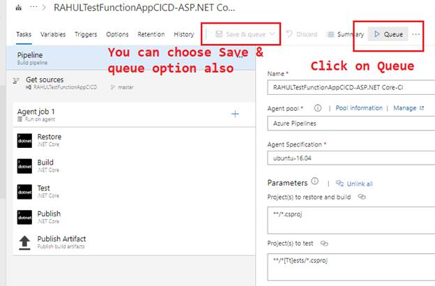 Azure DevOps - CI CD - Build And Release Pipeline - Azure Function
